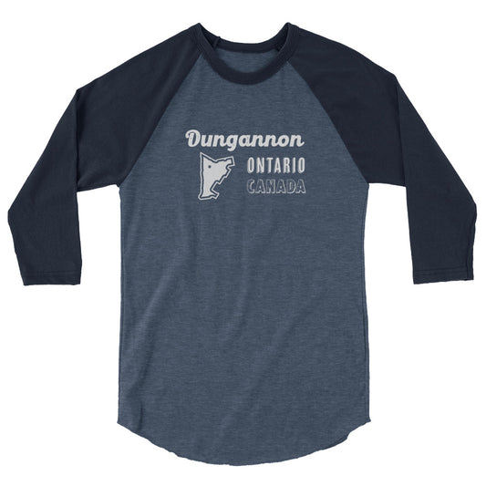 Dungannon Ontario Map 3/4 Shirt
