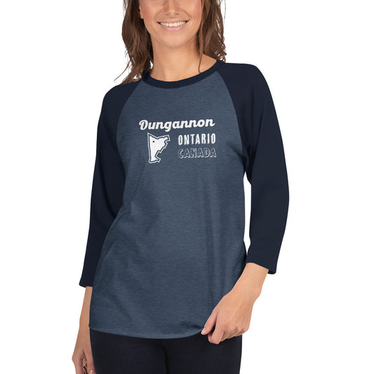 Dungannon Ontario Map 3/4 Shirt