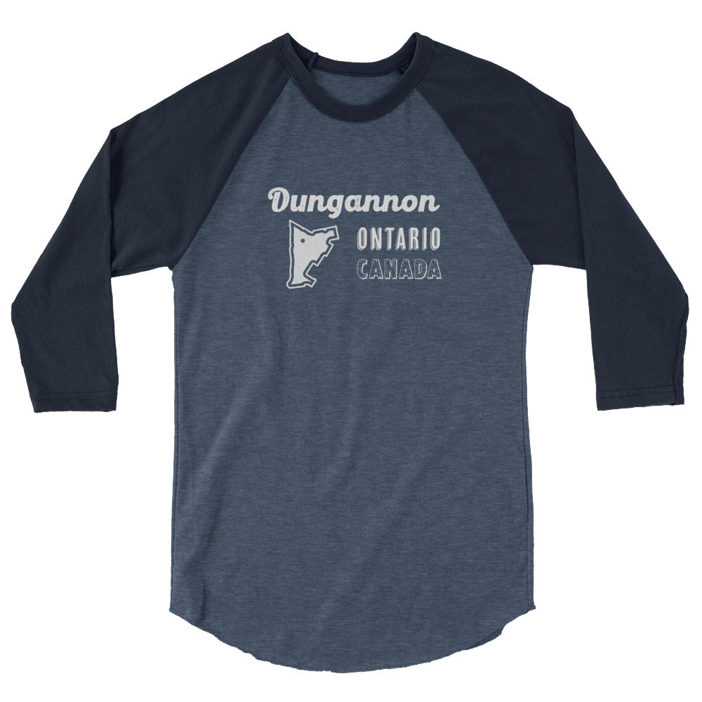 Dungannon Ontario Map 3/4 Shirt
